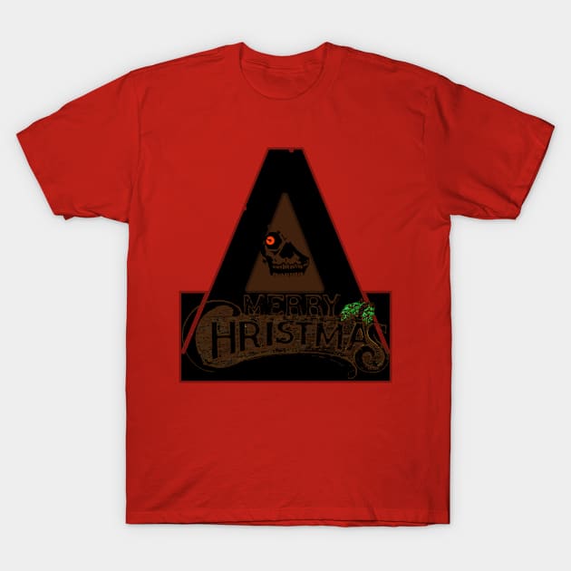 Merry /\ Christmas T-Shirt by JOHNVAL